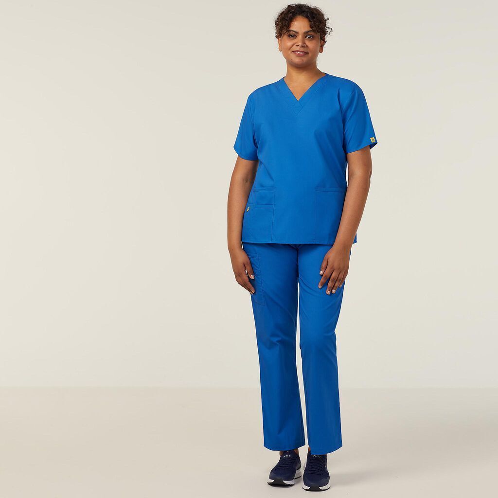 NNT Wonderwink 4 Pack Origins Flared Leg Comfy Scrub Pant Romeo CAT3NP-Collins Clothing Co