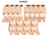 Bonds Womens Cottontails Midi Breathability and Comfort Brief 12 Pack WY5PA
