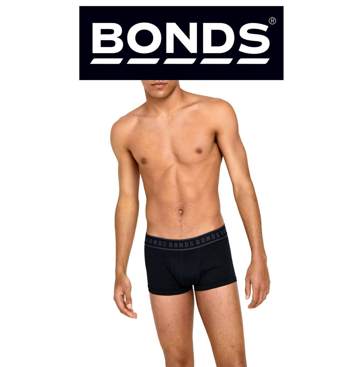 Bonds Mens Fit Luxe Trunk Ultra Soft Seasonal Fit Elastic Waistband MX4V