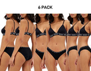 Bonds Womens Bloody Comfy Period Bikini Moderate Convenient Undies 6 Pack WTQT