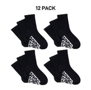 Bonds Kids Cushioned Crew Cushioned Smooth Toe Seams Socks 12 Pack RXUY3N