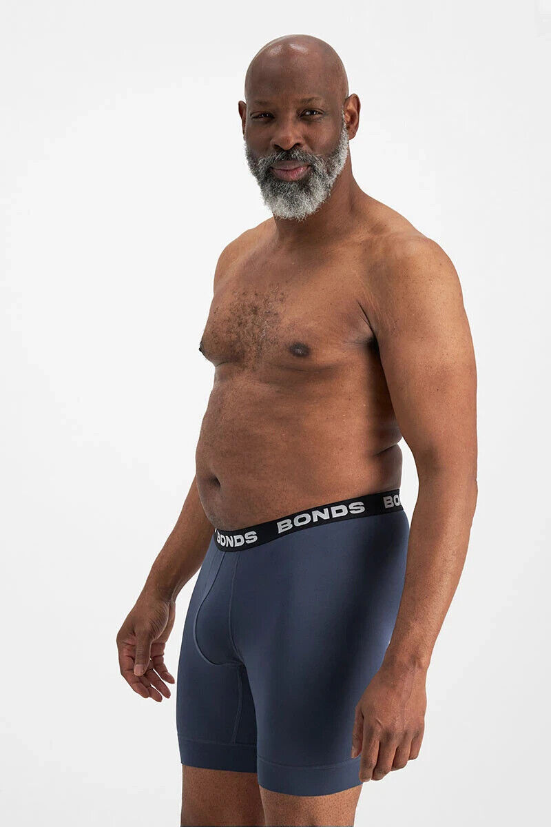 Bonds Mens Total Package Long Trunk Superior Support & Super Comfort Bands MWHK
