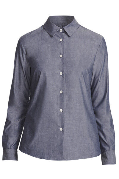 Clearance! NNT Chambray Long Sleeve Formal Comfy Straight Business Shirt CATU69-Collins Clothing Co