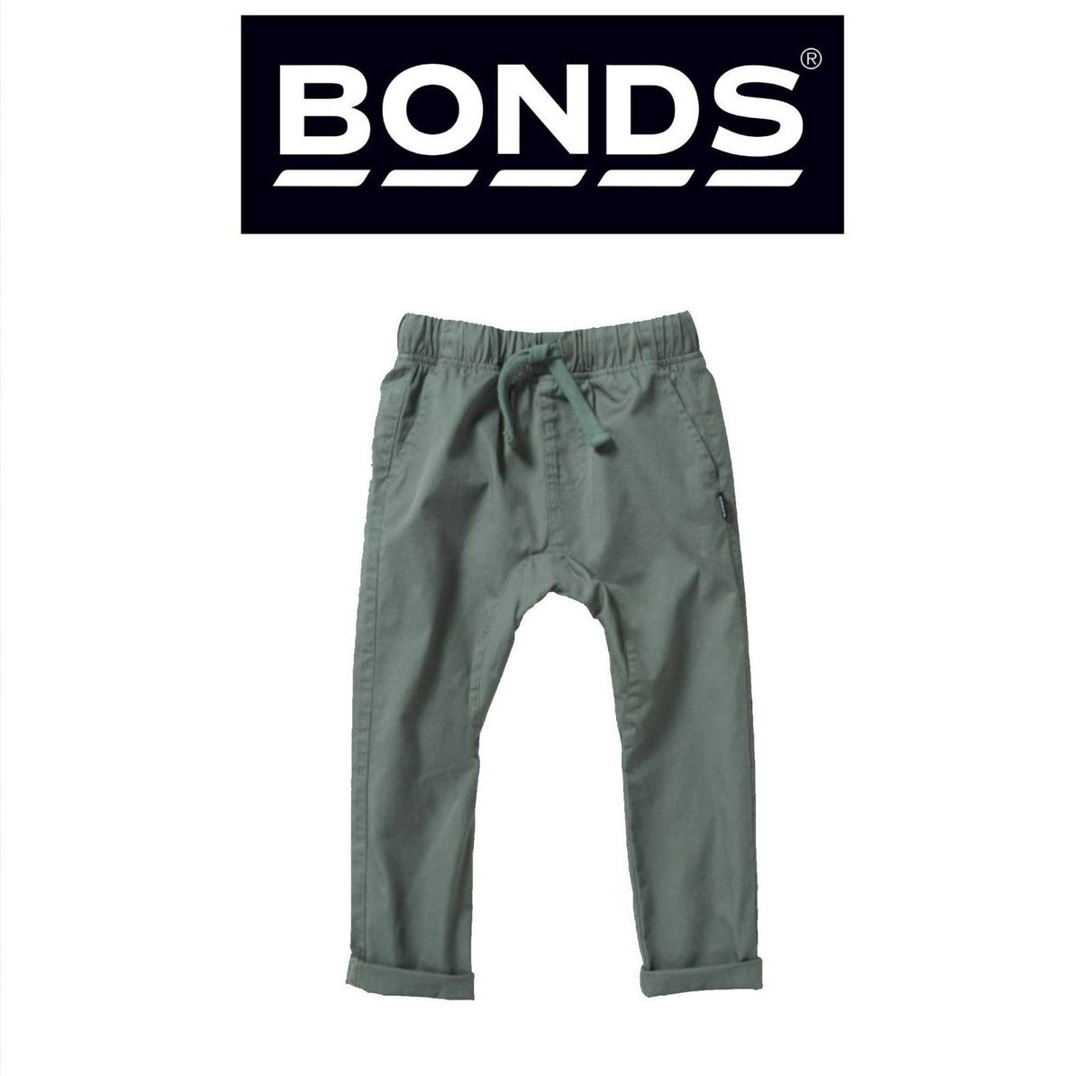 Bonds Kids Next Gen Cargo Pants Super Soft Waistband with Pockets KY9CK