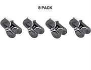 Bonds Womens Ultimate Comfort Low Cut Socks Heel & Toe Cushioning 8 Pack LANJ2N