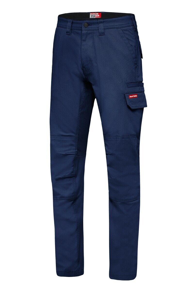 Mens Hard Yakka Work Trade Pants 3056 Canvas Stretch Cargo Slim Fit Tough Y02880