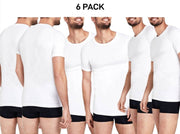 Bonds Mens Raglan Crew Round Neck T-Shirt Soft Breathable Cotton 6 Pack MB3937