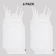 Bonds Girls Teena Singlet Super Soft Cotton Comfortable Top 6 Pack UYG43A