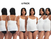 Bonds Womens Damn Dry Milk Leaks Scoop Cami Comfy Wirefree Support 6 Pack YWPV