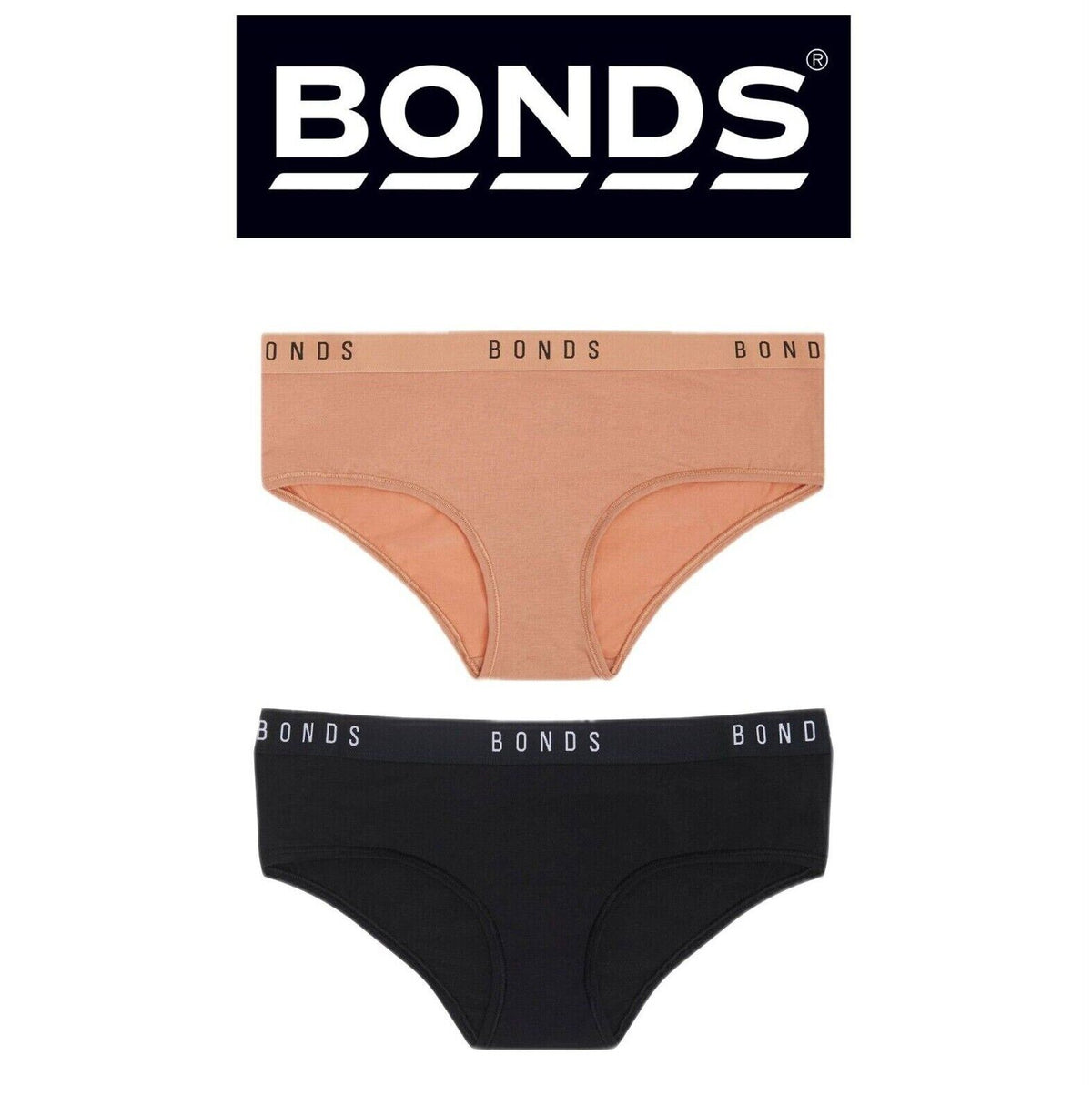 Bonds Womens Original Boyleg Brief Classic Contouredelastic Trims WVGLA