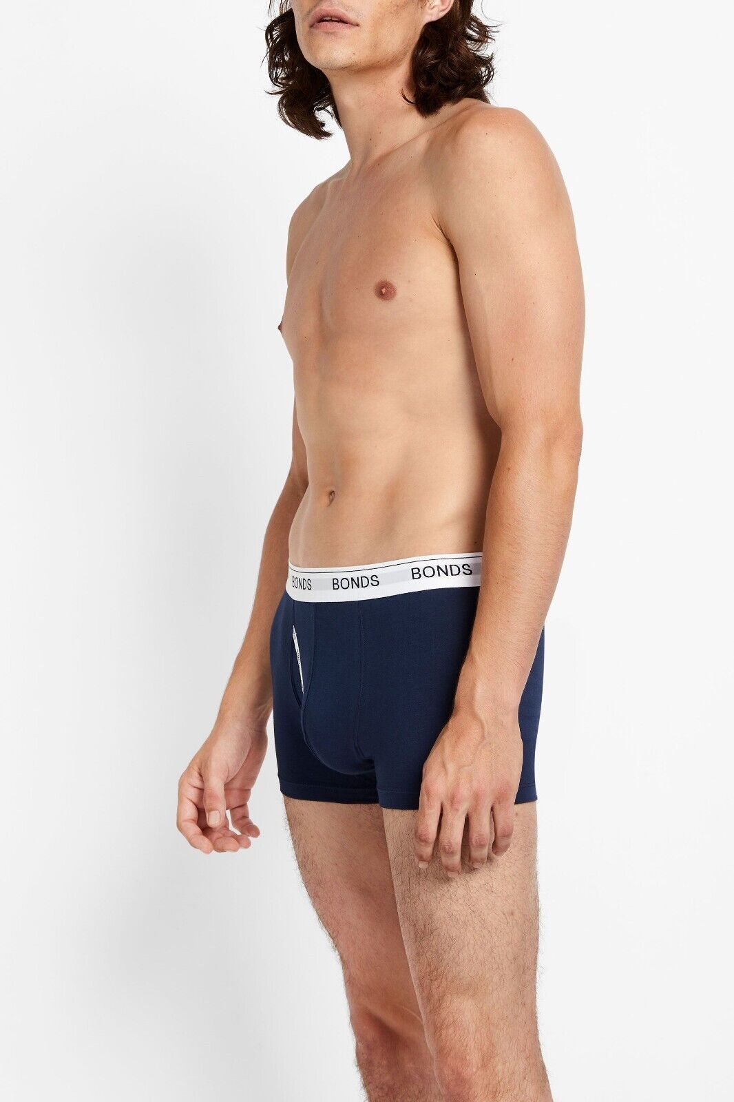 Bonds Mens Guyfront Trunk Stretchy Cotton Fabric Elastic Waistband 3 Pack MZVJ