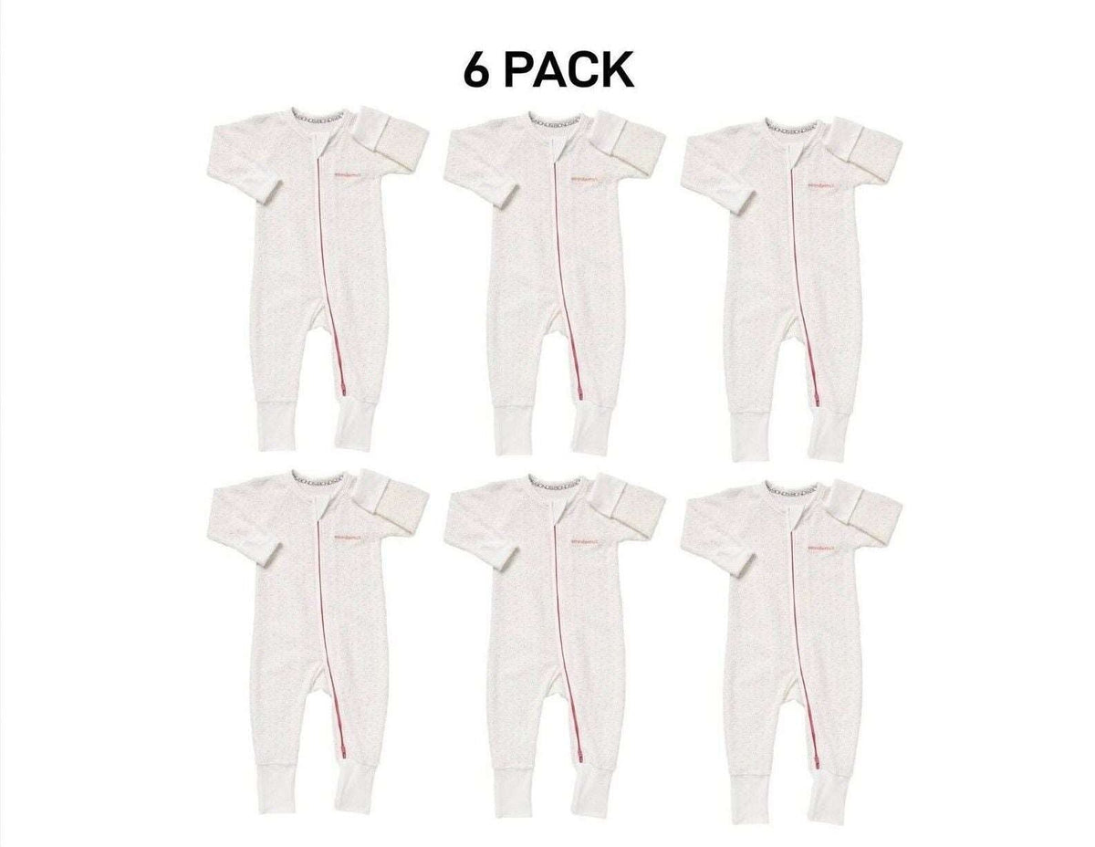 Bonds Baby Poodlette Zip Wondersuit Soft Cotton Warmth Terry Fabric 6 Pack BZJSM