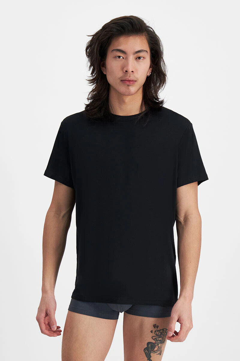 Bonds Mens Sleep Viscose Bamboo Tee Everyday Shirt Relaxed Comfortable Fit MW9V