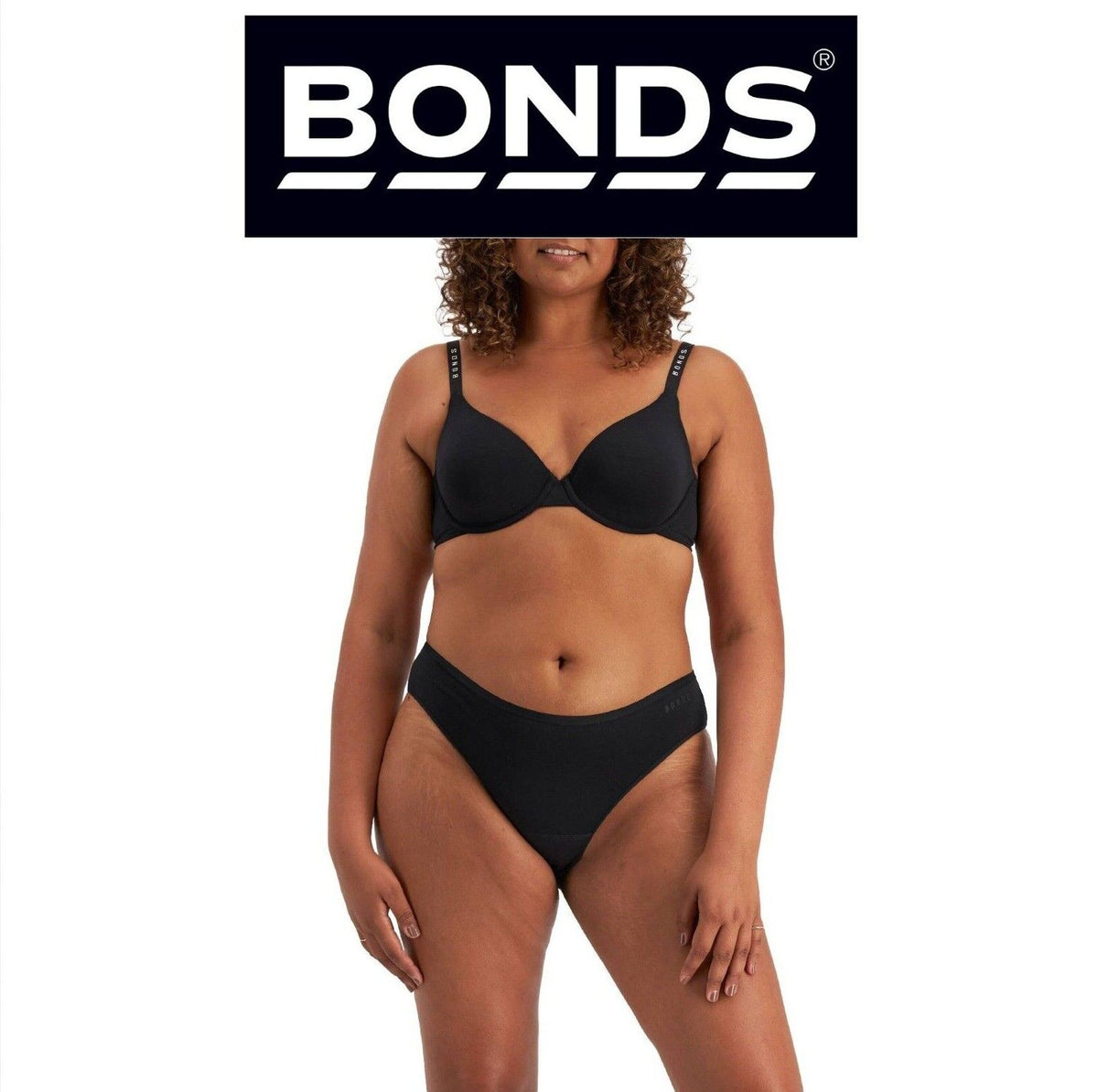 Bonds Womens Damn Dry Hi Bikini Absorb Leaks and Control Odour WRRNA