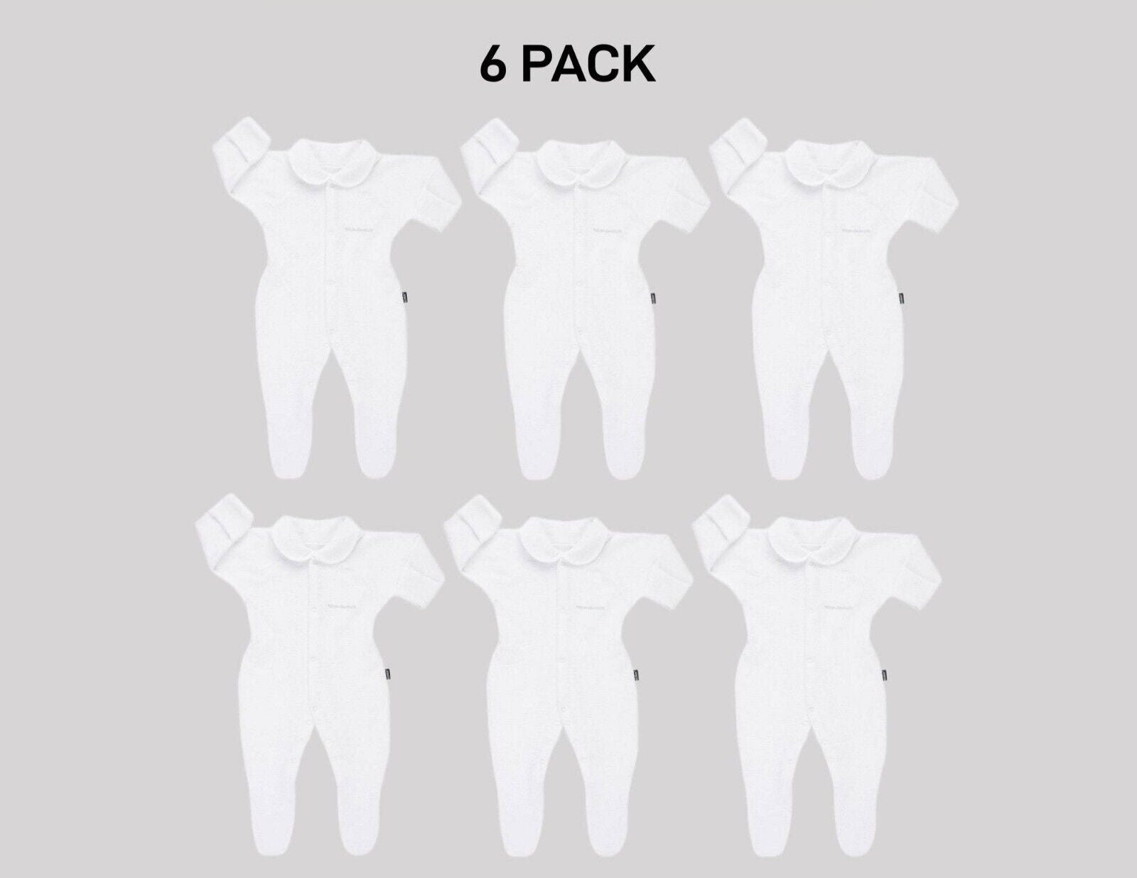 Bonds Baby Originals Poodlette Wondersuit Cosy Collar & Extra Warm 6 Pack BXEFA