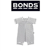 Bonds Baby Zip Romper Wondersuit Soft Cotton for Warmth Weather BXNMA