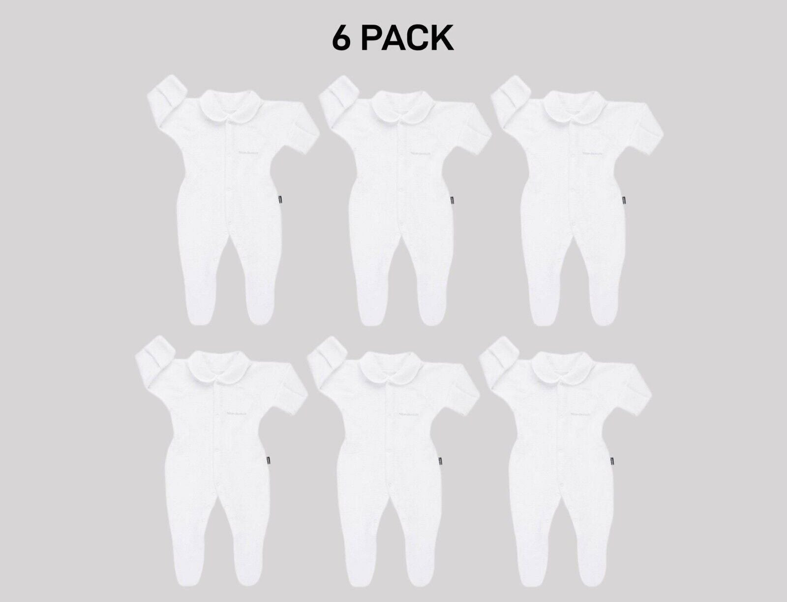 Bonds Baby Originals Poodlette Wondersuit Cosy Collar & Extra Warm 6 Pack BXEFA