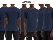 Bonds Mens Raglan Crew Round Neck T-Shirt Soft Breathable Cotton 6 Pack MB3937