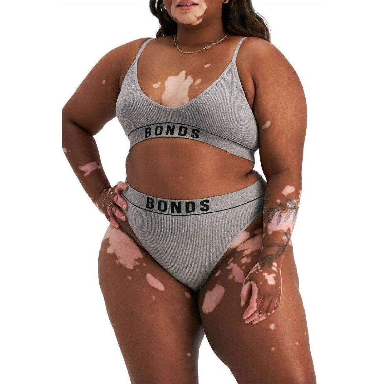 Bonds Womens Retro Rib Seamless Hi Bikini Hi Leg Comfy Smooth Stretchy WU8GT