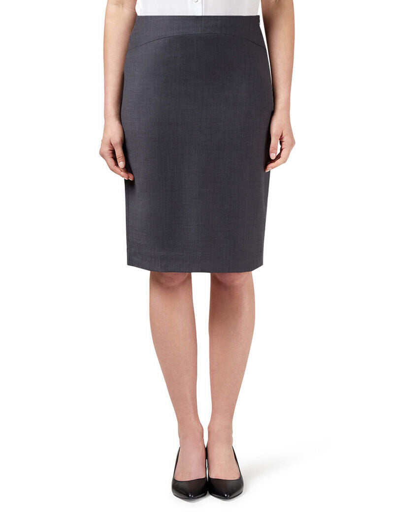 SALE NNT Womens Sharkskin Detail Pencil Skirt Classic Pencil Shape CAT2N4