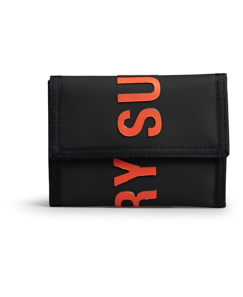 Superdry Tarp Tri-fold Stylish Rubberised Note Slots Coins Wallet SW32WA9A