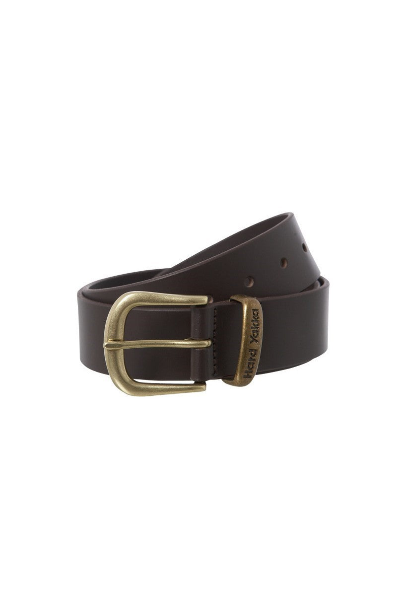 SALE Hard Yakka Belt Colorado Oil Tan Leather Work Brass Buckle Brown Y09402