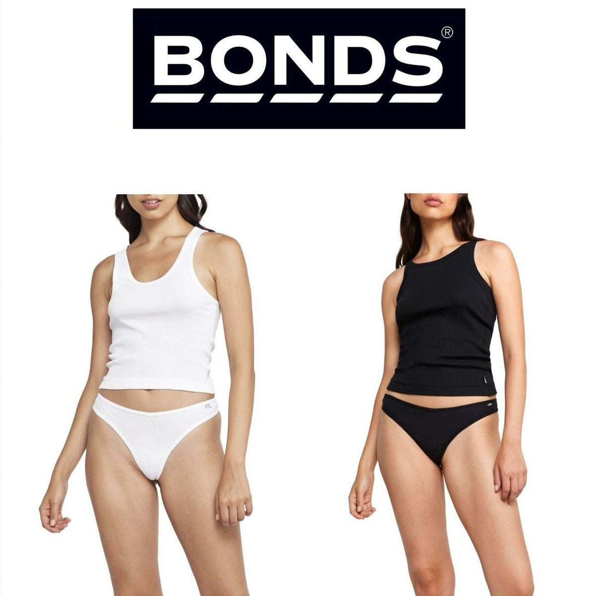 Bonds Womens Organics Ribbed Gee Comfortable Organic Cotton Undies WTHV