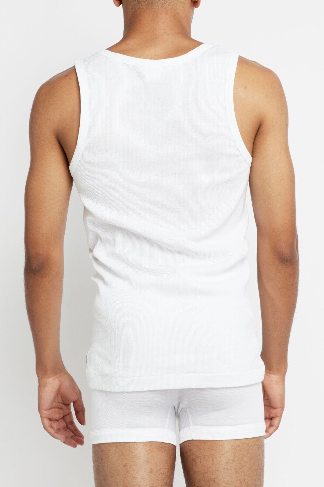 Bonds Mens Organic Chesty Cotton Rib Modern Classic Singlet Shape MX3R