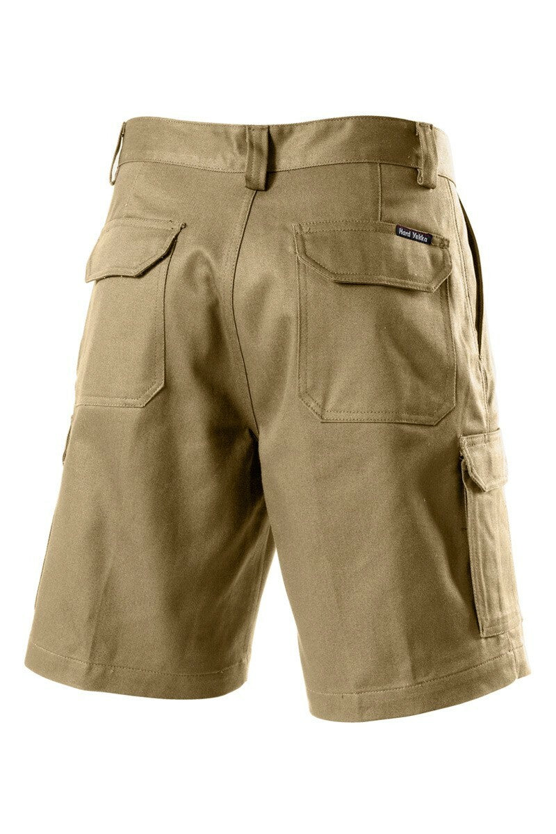 Hard Yakka Mens 4 Pack Generation Gen Y Cotton Cargo Drill Work Shorts Y05500