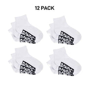 Bonds Kids Cushioned Quarter Crew Thickness for Comfiness Sock 12 Pack RXVP3N
