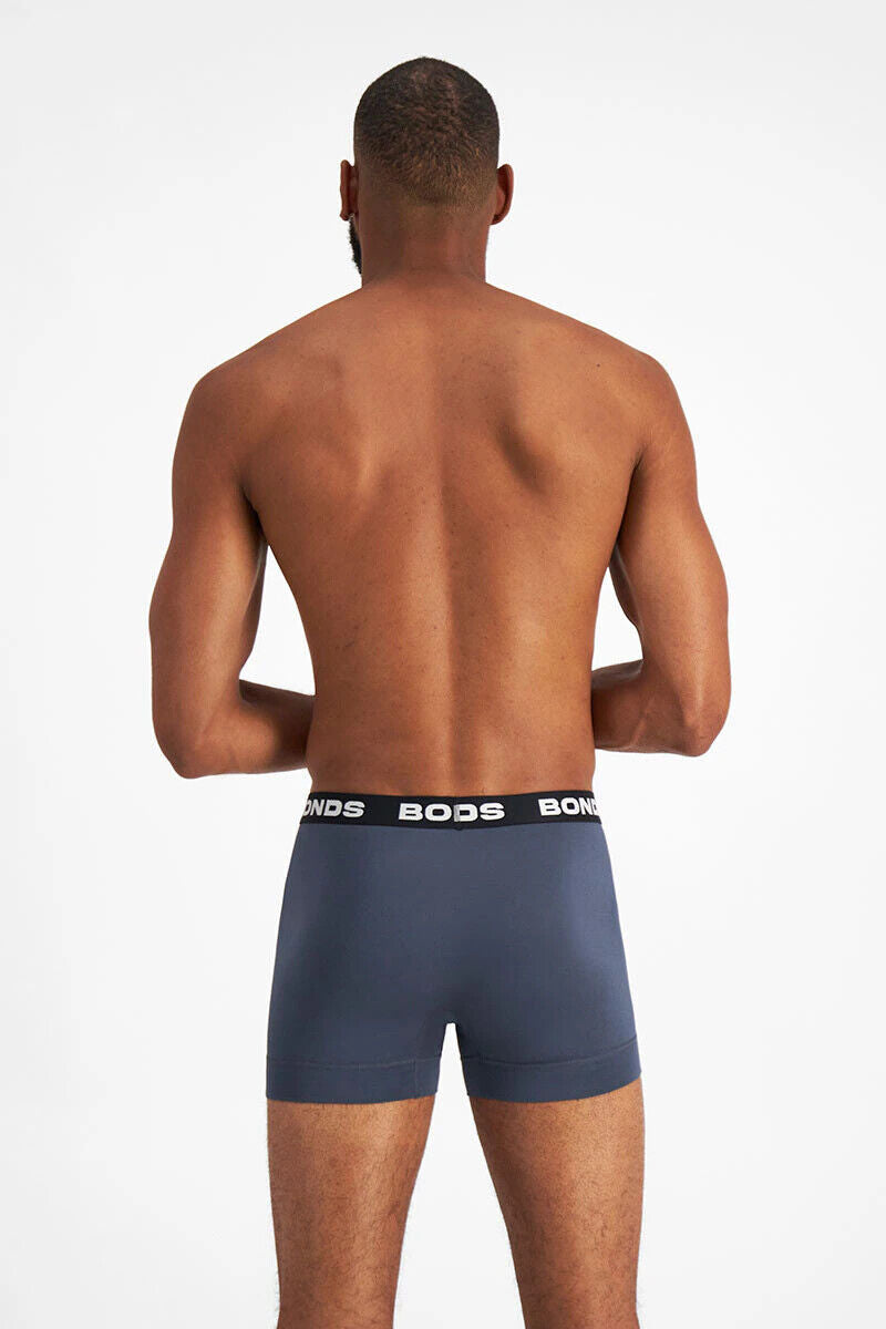 Bonds Mens Total Package Trunk Soft and Breathable Viscose Bamboo 6 Pack MWK83A