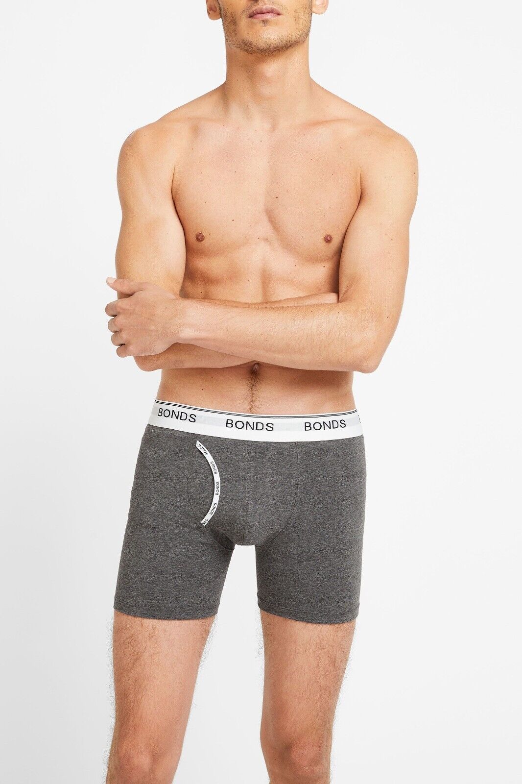 Bonds Mens Guyfront Mid Trunk Moisture Wicking to Keep Cool and Dry MY7WA