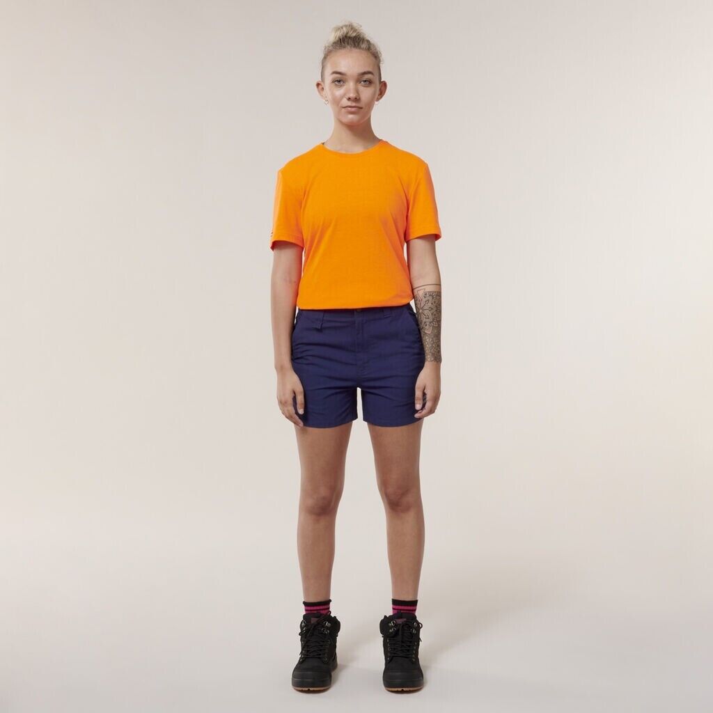 Hard Yakka 2 Pack Slim Fit Shorts Tough Work  Durable Raptor Short Y08497