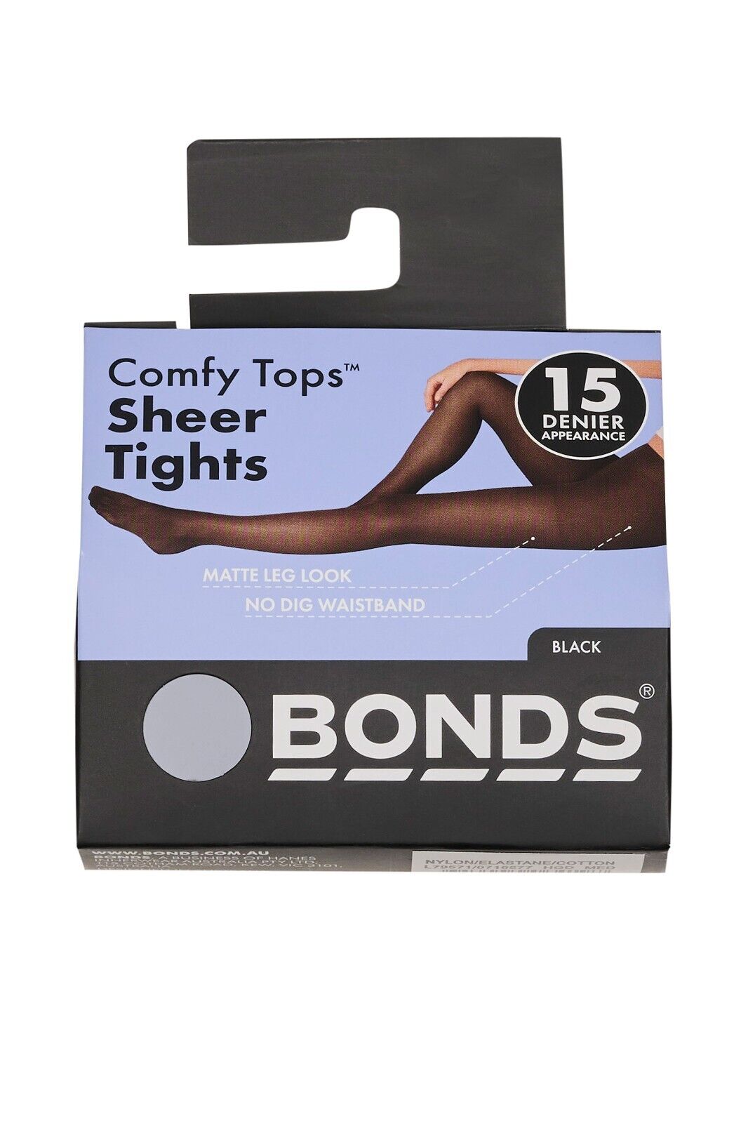 Bonds Womens Comfy Tops Sheer Tights Innovative Comfy Top 4 Pack L79571