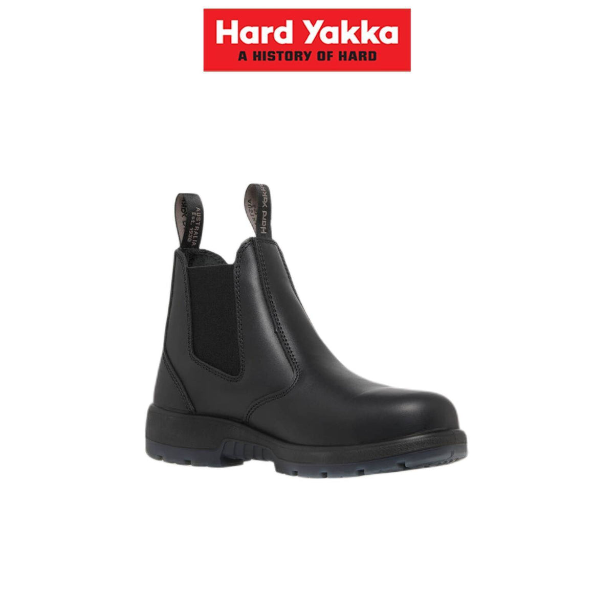 Hard Yakka Safety Work Outback Pull On Steel Toe PR Safety Boot Y60175