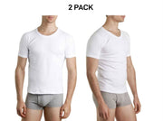 Bonds Mens Genuine Raglan Crew Neck Perfect Tee Close Body Fit 2 Pack M9372W