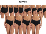 Bonds Womens Cottontails Full Brief Lightweight Soft Cotton 12 Pack WY5NA