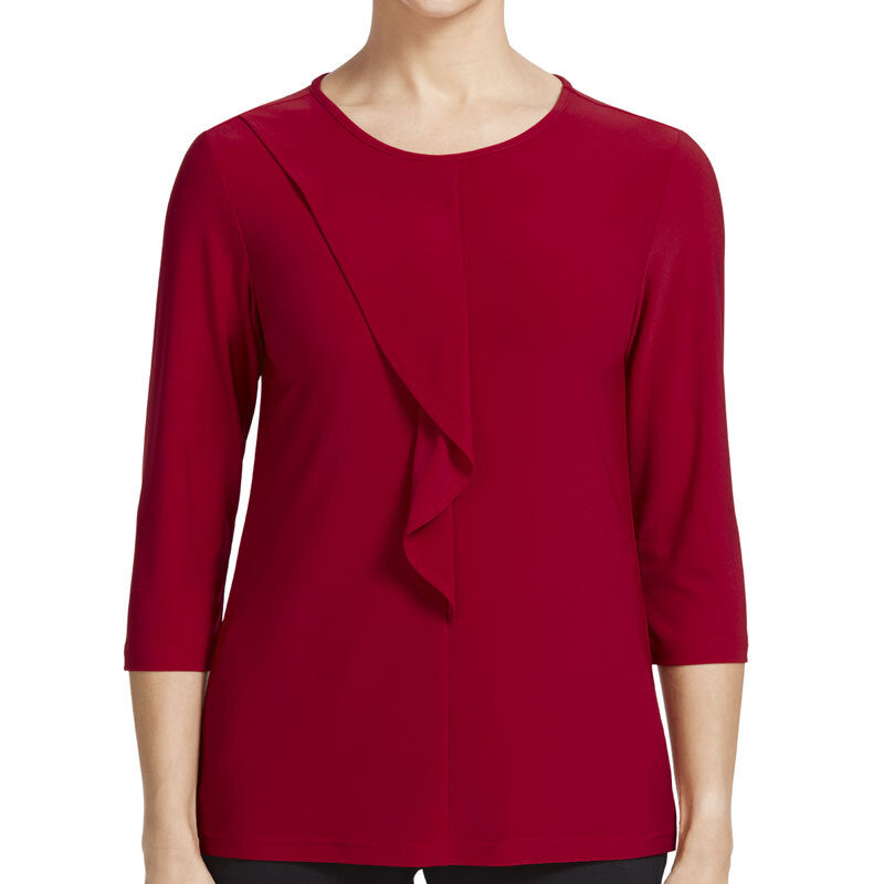 SALE Womens NNT Soft Jersey 3/4 Round Neck T-Top Ladies Corporate Top CATU9Q