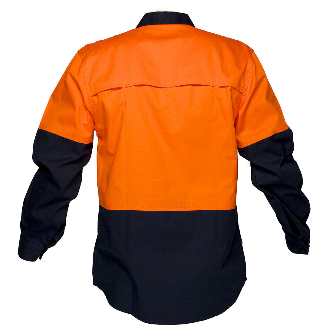 Portwest Mens Prime Mover Hi-Vis Lightweight Long Sleeve Work Closed Shirt MC801