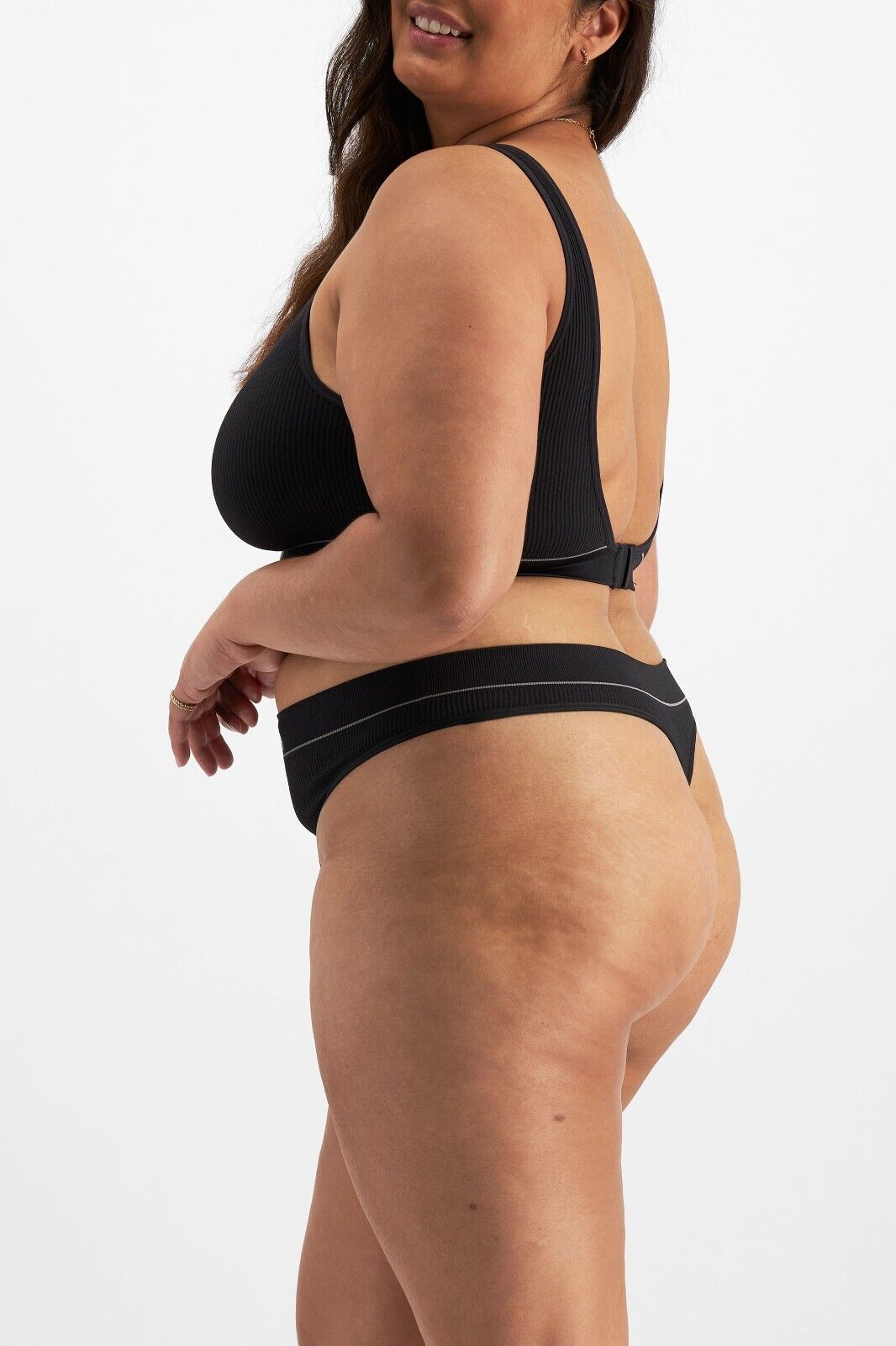 Bonds Womens Retro Rib Seamless Gee String Side Seams and Hi Leg WU8HA