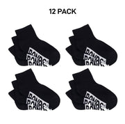 Bonds Kids Cushioned Quarter Crew Thickness for Comfiness Sock 12 Pack RXVP3N