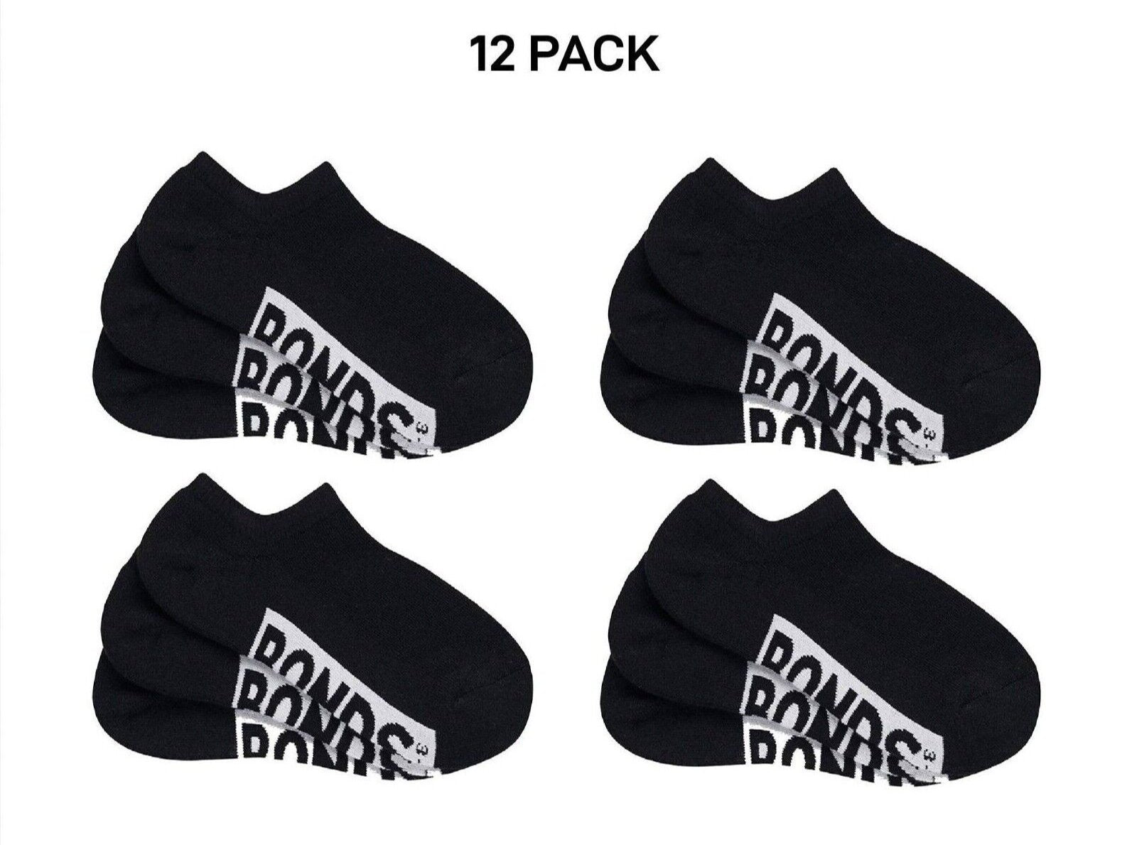 Bonds Womens Cushioned No Show Socks Extra Comfort and Smooth Toe 12 Pack LXPX3N