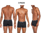 Bonds Mens Microfibre Guyfront Trunk Super Smooth Microfibre Version 3 Pack MX86