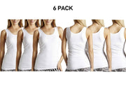Bonds Womens Stretchy Chesty Tank Top Breathable Cotton Jersey 6 Pack WYEXY
