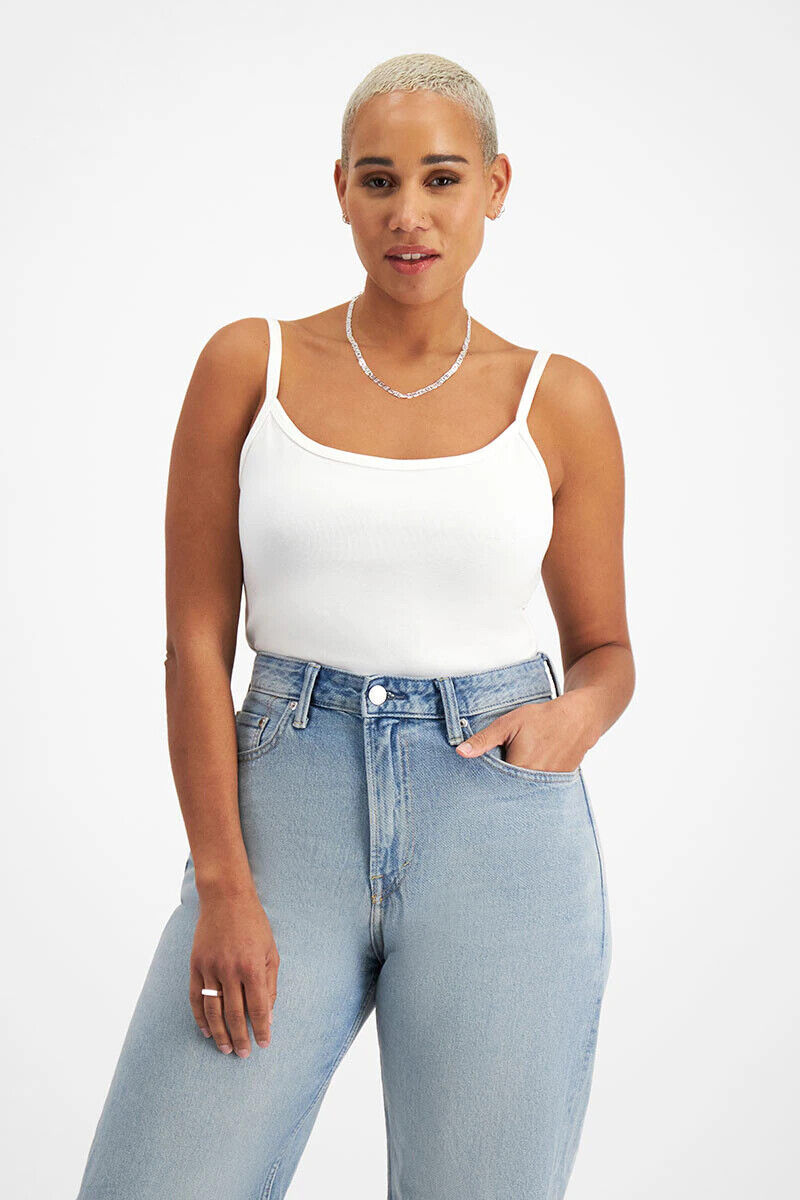 Bonds Womens Originals Cami Long Lasting Comfort Soft and Supportive Fit CR9BI