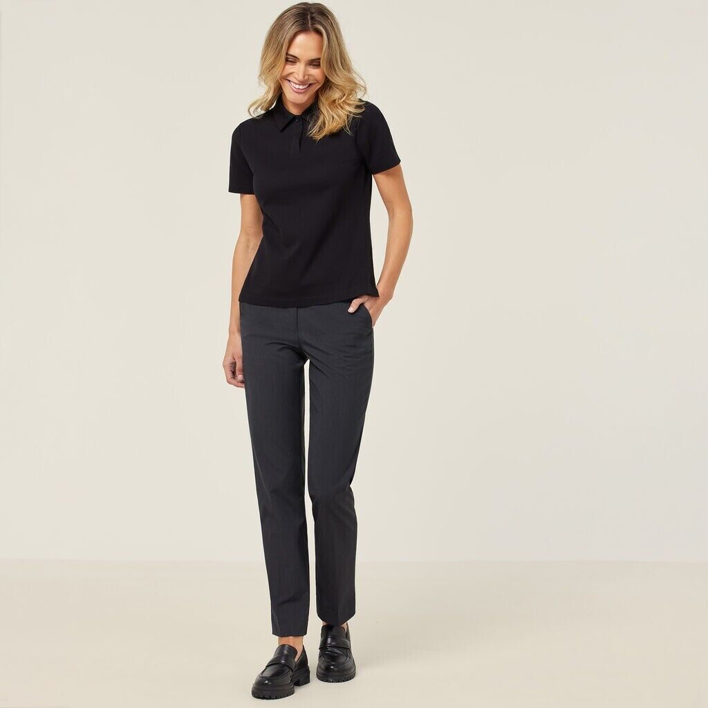 NNT Womens Cotton Pique Collared Soft Button Comfy Classic Polo CATUT4-Collins Clothing Co