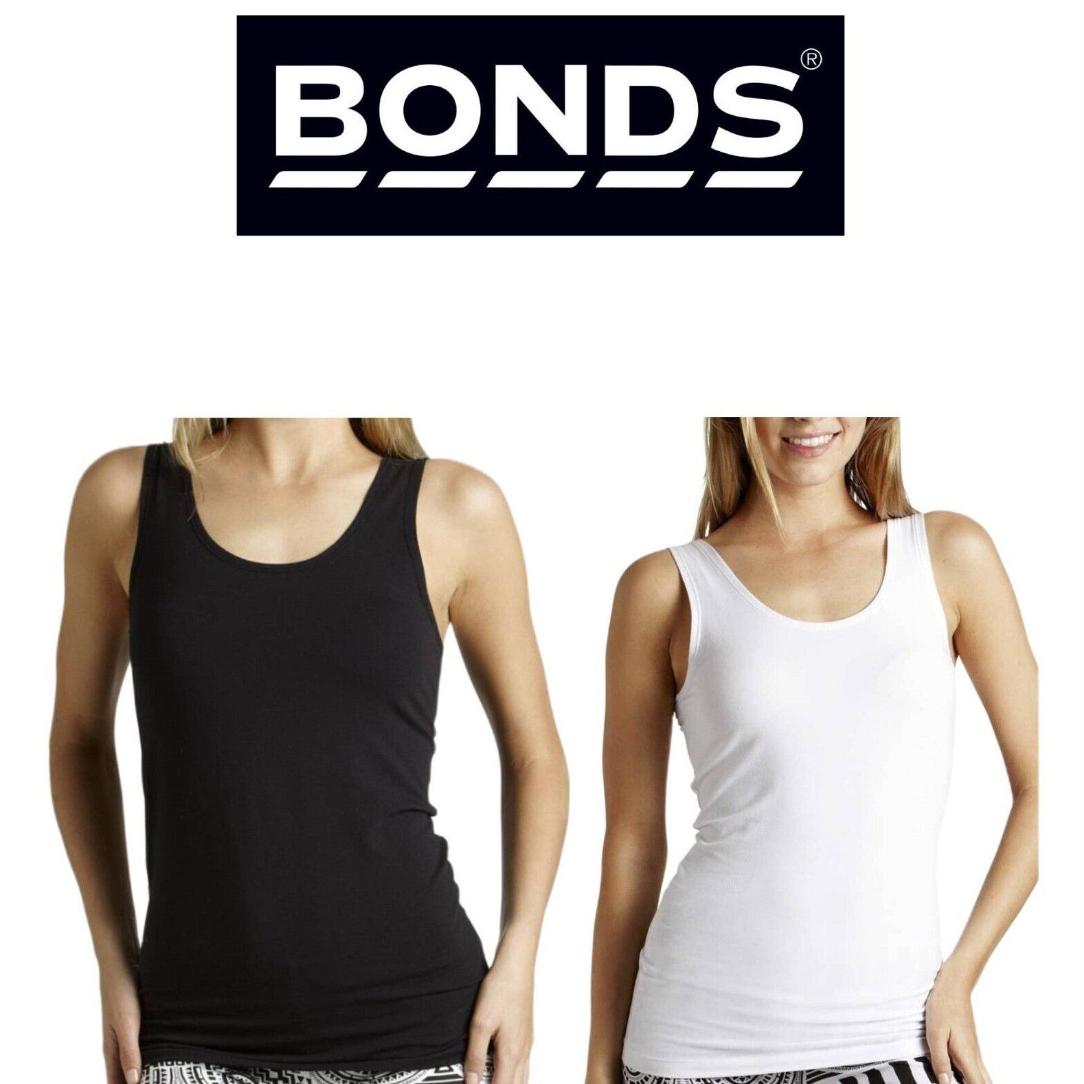 Bonds Womens Stretchy Chesty Tank Top Breathable Cotton Jersey WYEXY