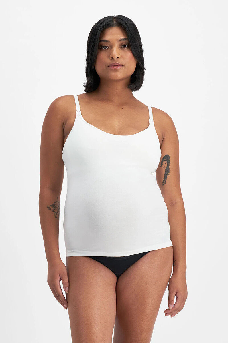 Bonds Womens Damn Dry Milk Leaks Scoop Cami Comfy Wirefree Support 6 Pack YWPV