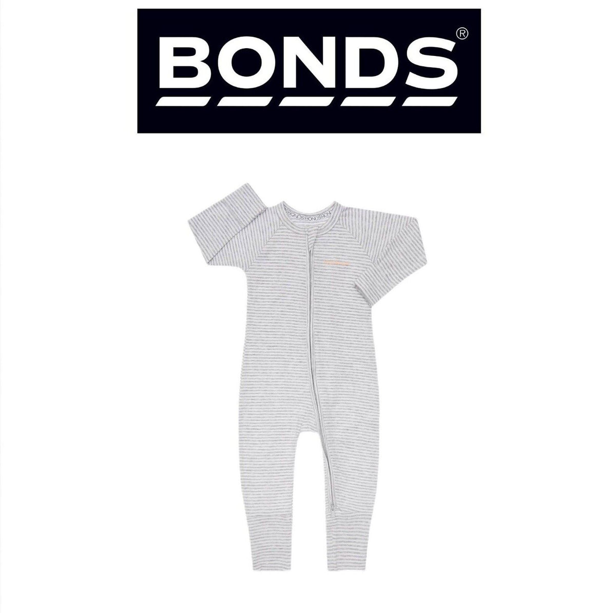 Bonds Baby Wondersuit Two-way Zip Soft Cosy &Stretchable Fabric BZDYM