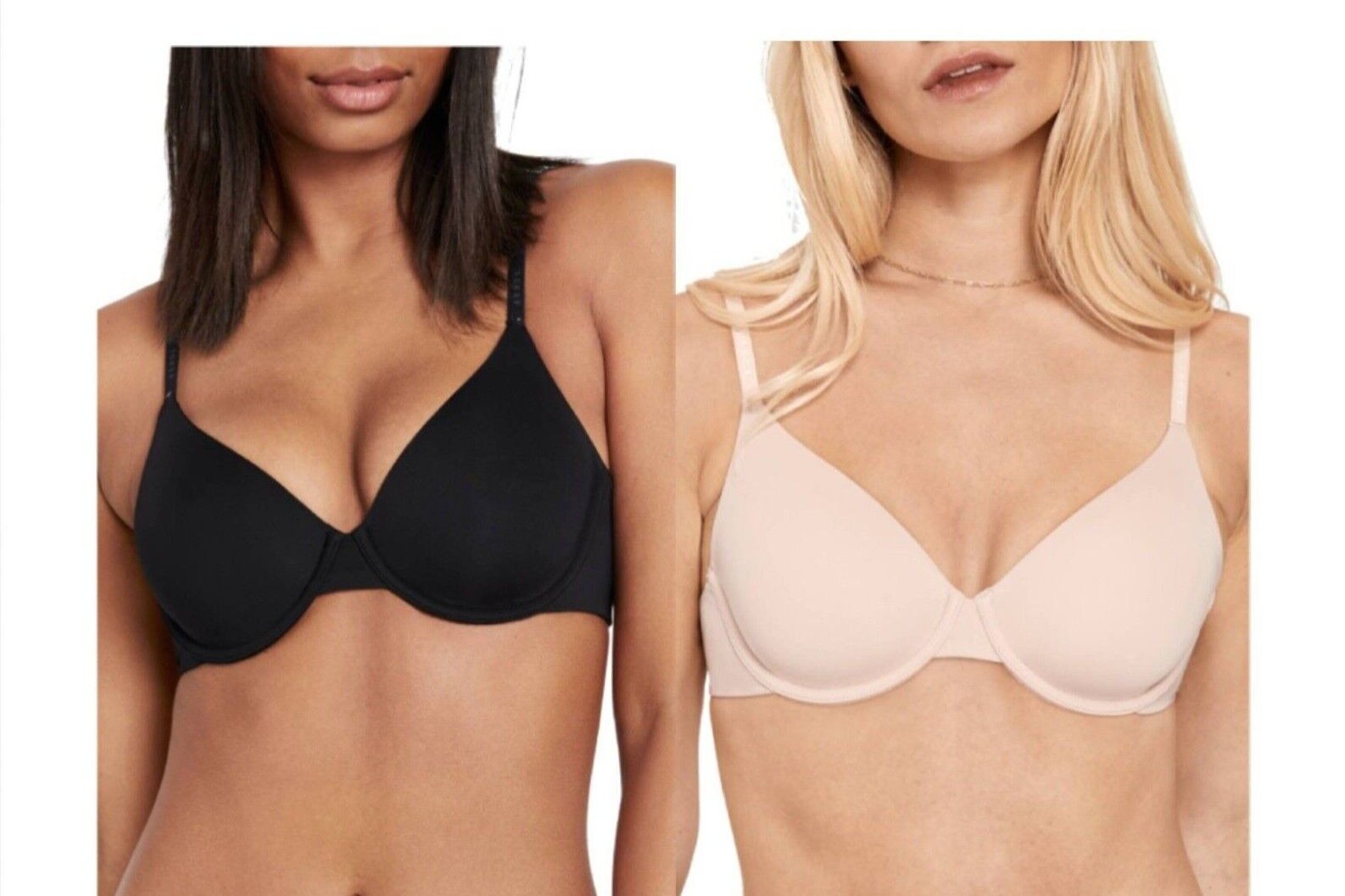 Bonds Womens Invisi Underwire T-Shirt Bra Comfy Flattering Neckline YXD9Y